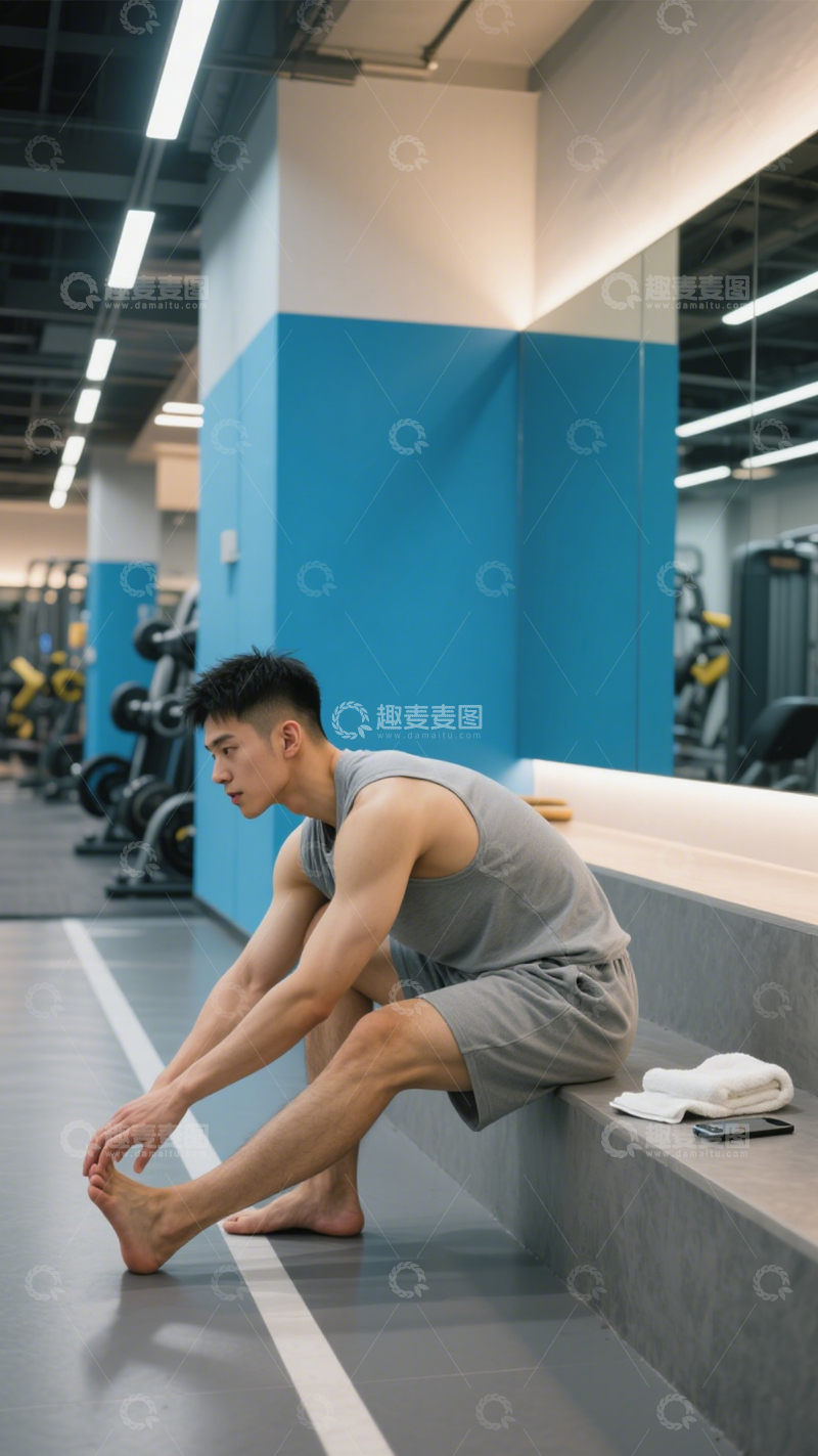 高清大图下载【趣麦麦图】健身运动透气穿搭12