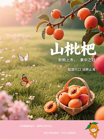 枇杷素材海报12