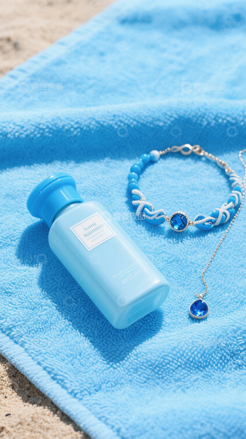 高清大图下载【趣麦麦图】海滩度假精致香氛12