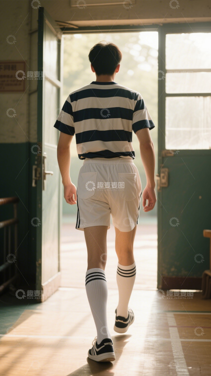 高清大图下载【趣麦麦图】校园活力复古穿搭1