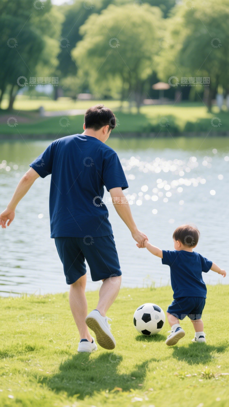 高清大图下载【趣麦麦图】活力户外父子穿搭12