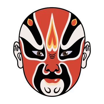 京剧脸谱大花脸