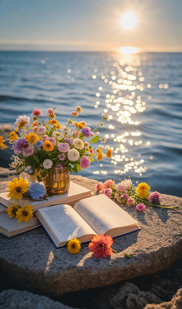 植物花卉海景图1