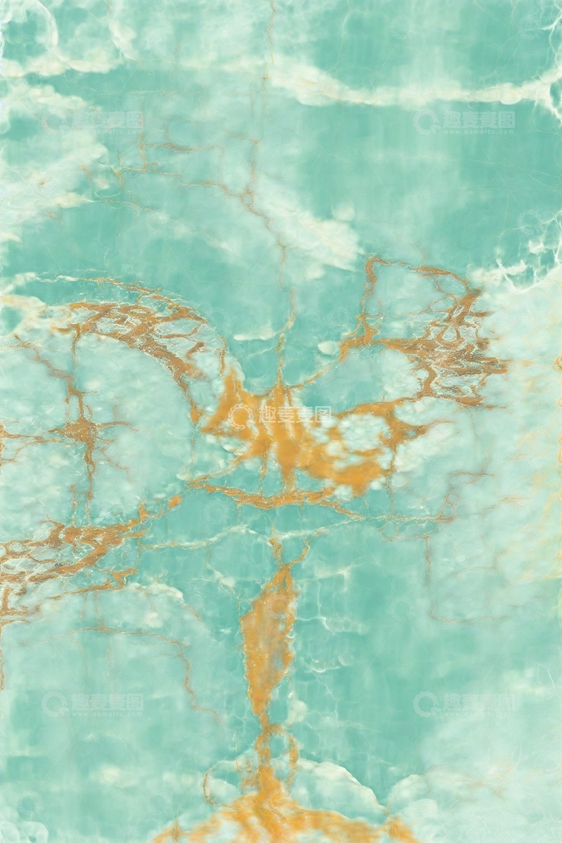 高清大图下载【趣麦麦图】蓝色绿色玉石大理石表面肌理石材大板