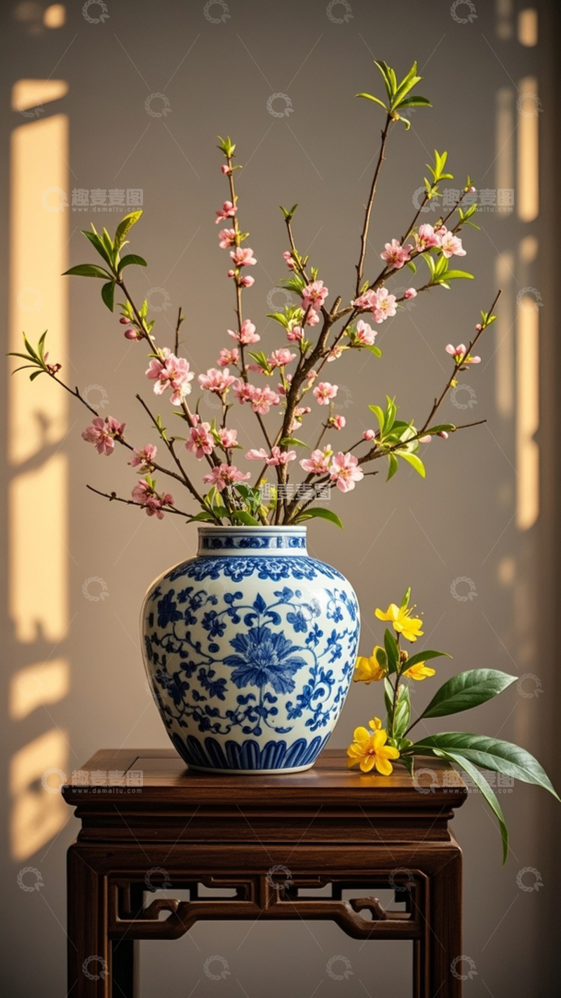 高清大图下载【趣麦麦图】景物插花美学