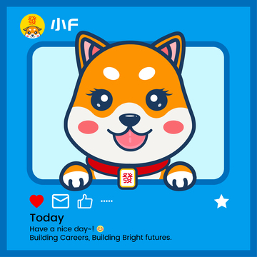 插图头像柴犬小狗