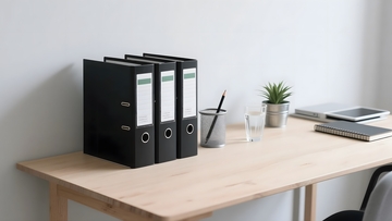 简约办公桌面场景