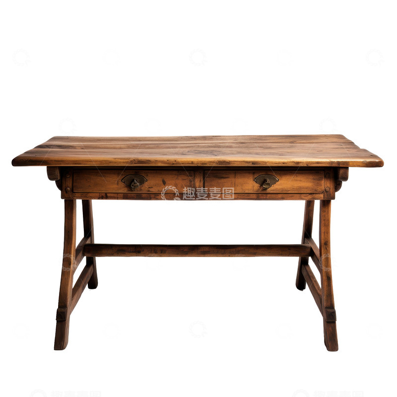 高清大图下载【趣麦麦图】一个现代木质桌子