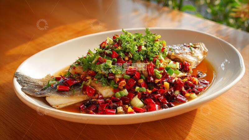 高清大图下载【趣麦麦图】剁椒鱼头  10