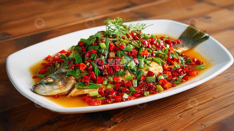 高清大图下载【趣麦麦图】剁椒鱼头  6