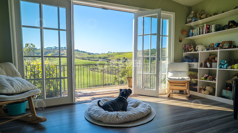 高清大图下载【趣麦麦图】舒适室内可爱宠物2