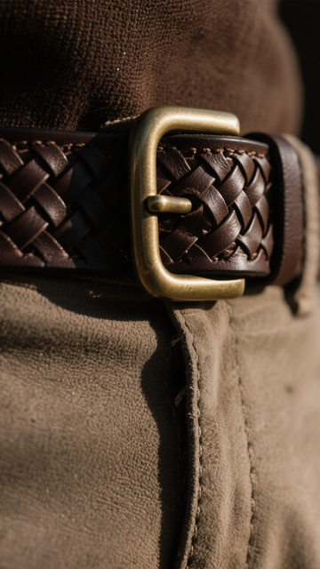 复古百搭编织皮带12