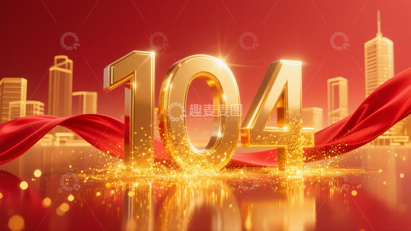 党建红色海报背景1