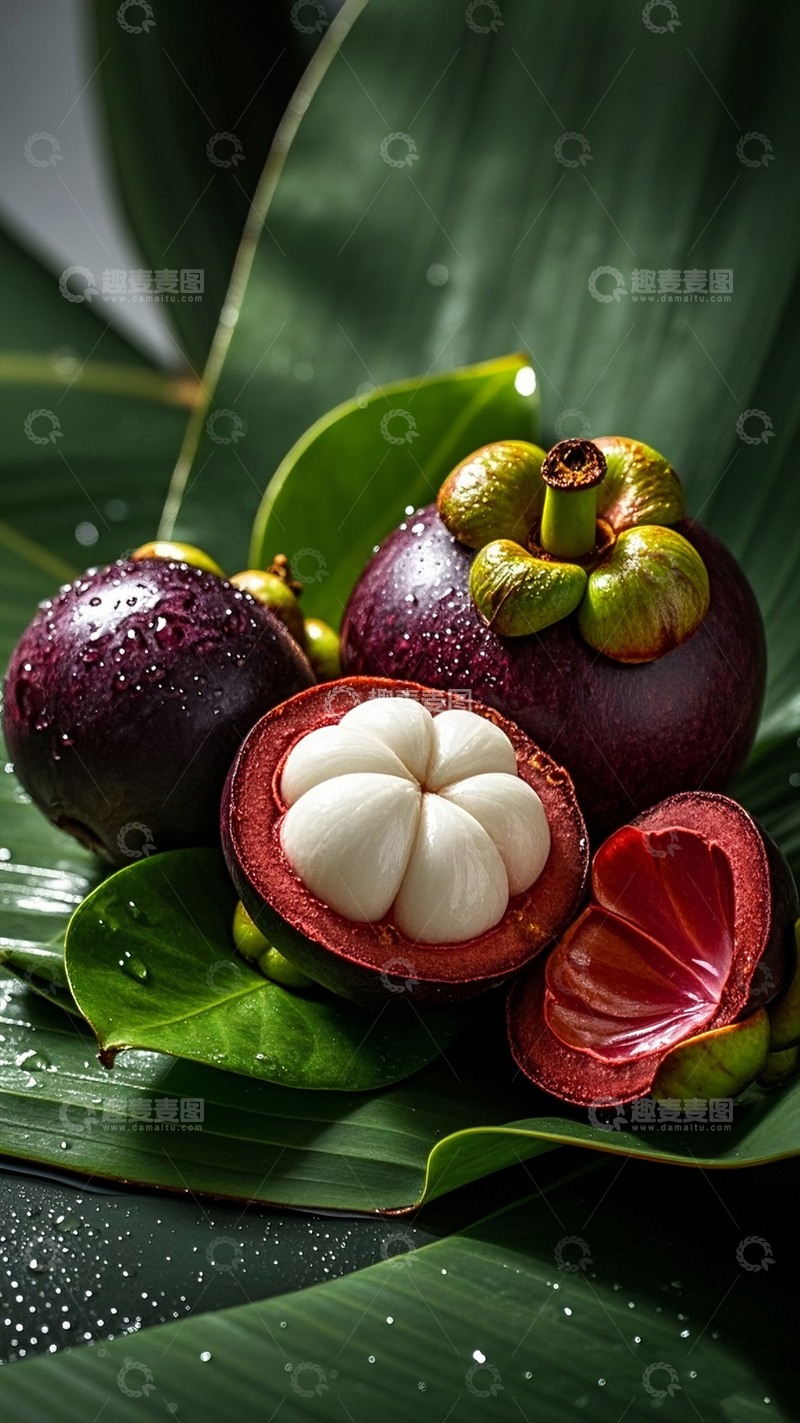 高清大图下载【趣麦麦图】新鲜山竹特写摄影2