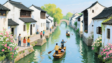 江南水乡江南风格