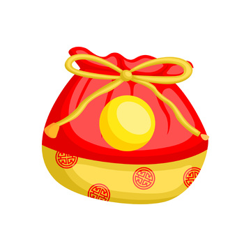 春节新年福袋钱袋储物袋布袋袋子