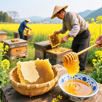 新疆蜂蜜蜂王浆 4