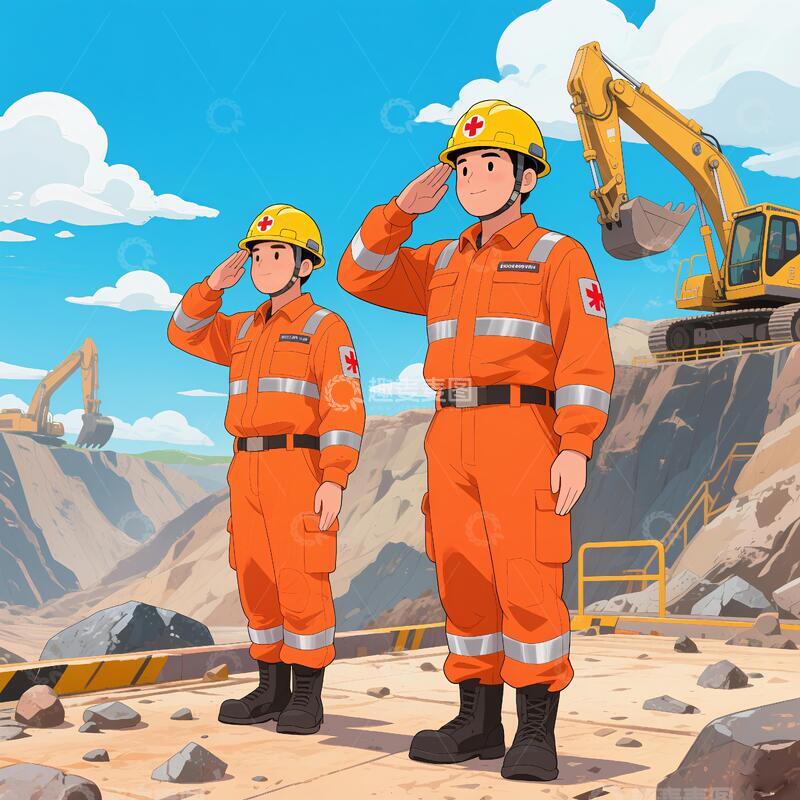 高清大图下载【趣麦麦图】矿山救护 矿山救援漫画12