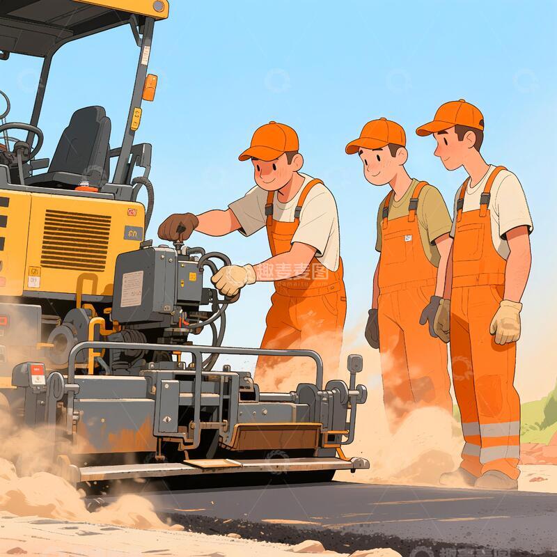 高清大图下载【趣麦麦图】道班漫画养路2