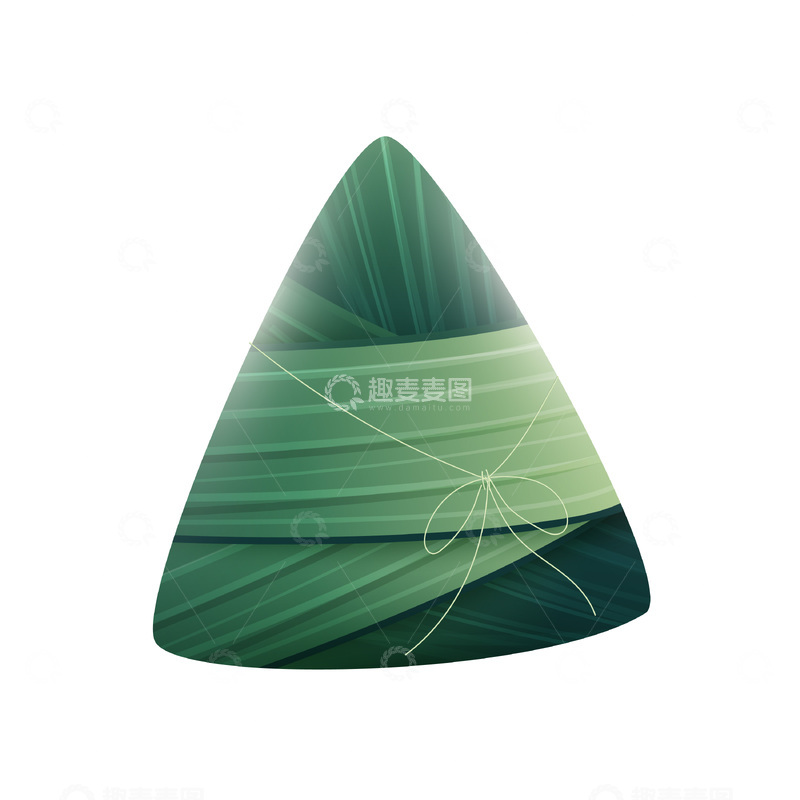 源文件下载【趣麦麦图】彩绘卡通端午节节日粽子粽叶食物美食