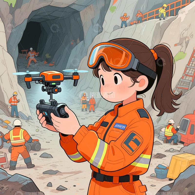 高清大图下载【趣麦麦图】矿山救护 矿山救援漫画123