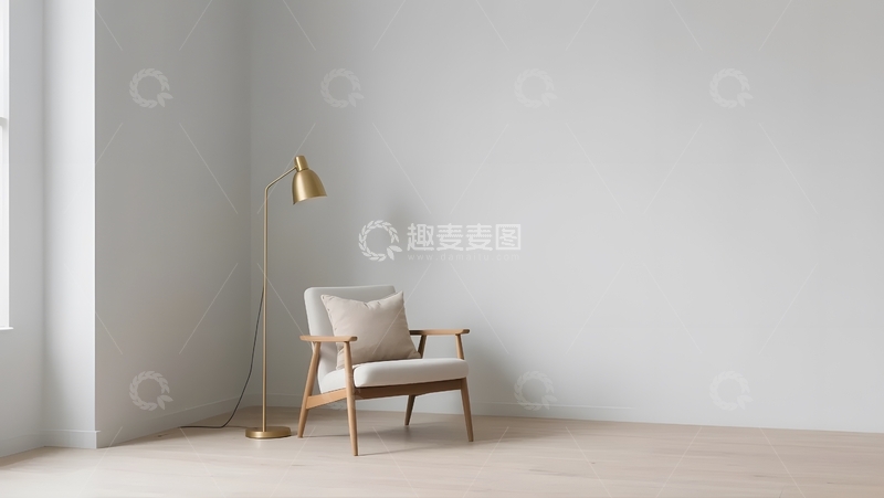 高清大图下载【趣麦麦图】简约室内休憩角