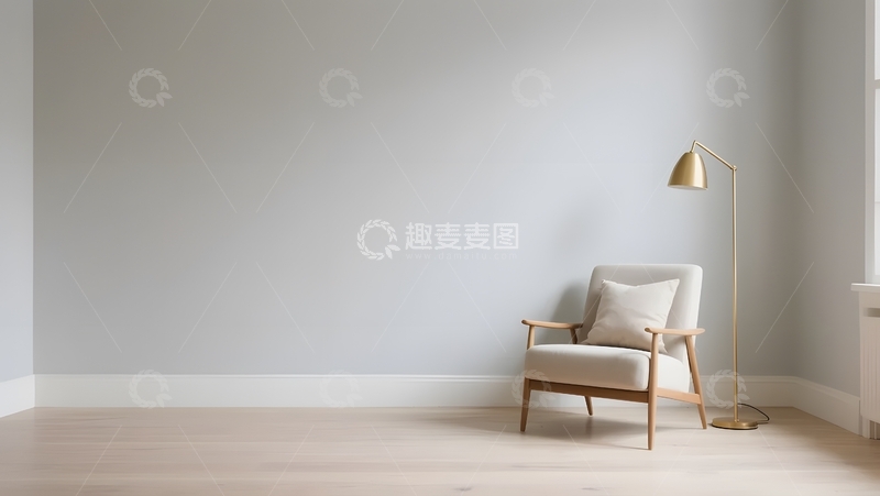 高清大图下载【趣麦麦图】空旷的室内椅子