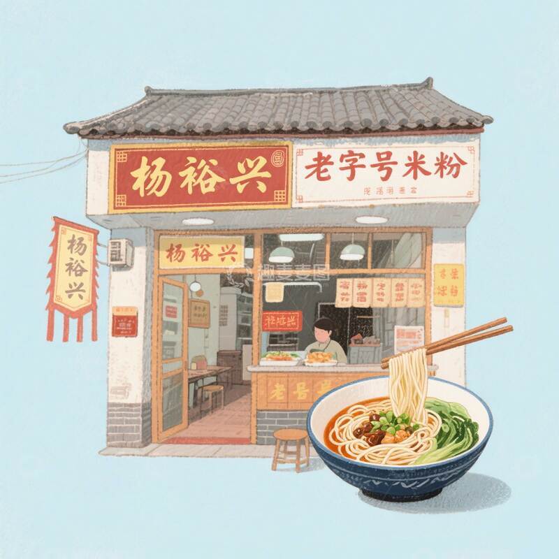 老字号 米粉  湖南