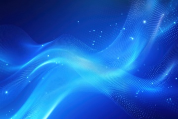 蓝色光线线条简约背景