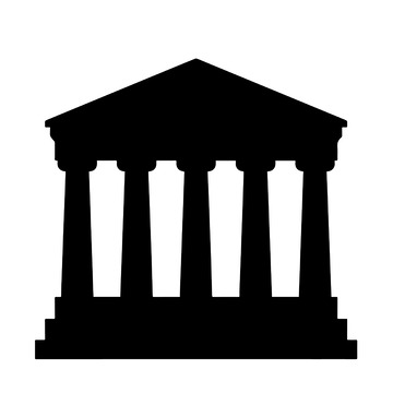 历史古典建筑插画