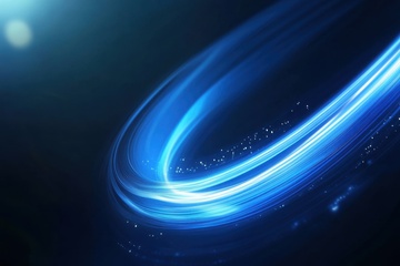 发光的线圈背景