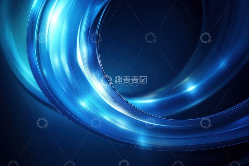 高清大图下载【趣麦麦图】发光的线条光路