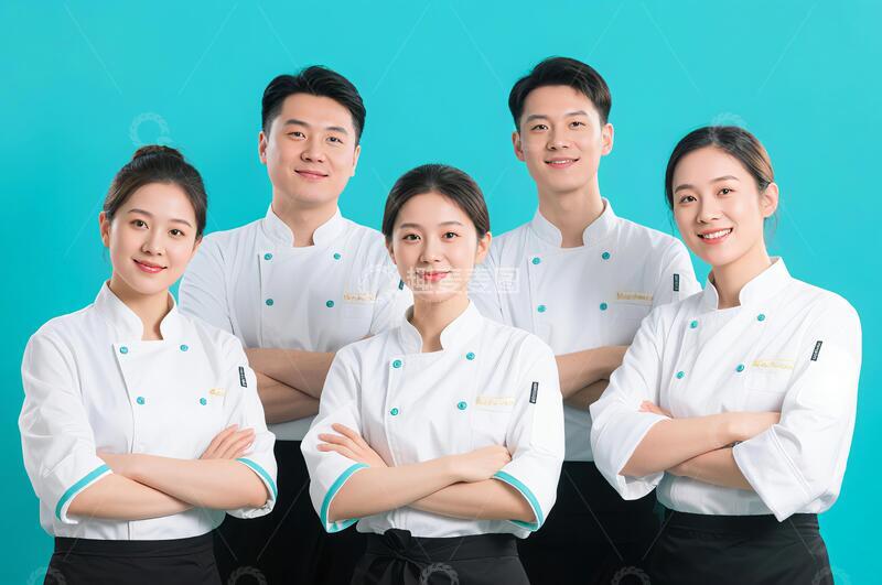 高清大图下载【趣麦麦图】厨师团队厨王争霸1