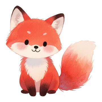 可爱小狐狸免抠元素2