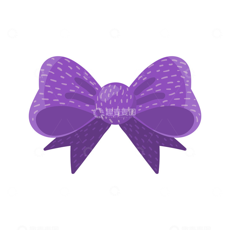 源文件下载【趣麦麦图】彩绘卡通蝴蝶结丝带饰品发夹发箍