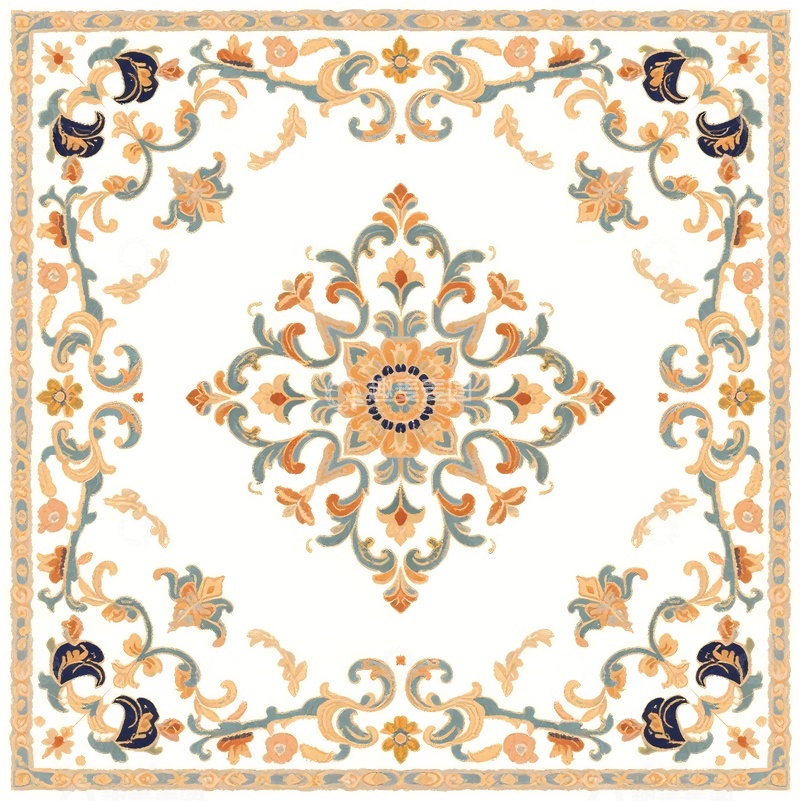 高清大图下载【趣麦麦图】地毯图案素材