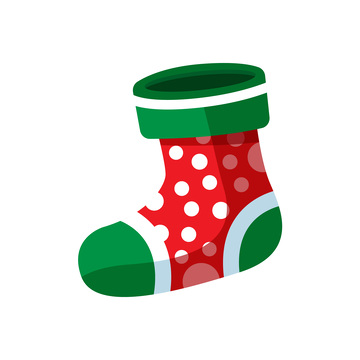 圣诞节圣诞袜袜子毛袜中筒袜