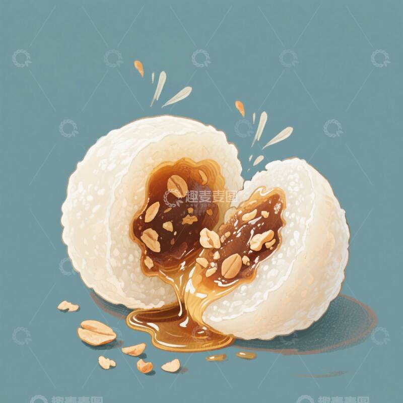 高清大图下载【趣麦麦图】姊妹团子  湖南 甜口