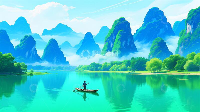 高清大图下载【趣麦麦图】美丽风景桂林山水