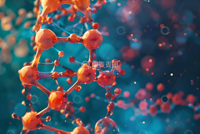 高清大图下载【趣麦麦图】分子结构素材
