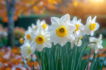 唯美的水仙花素材 1