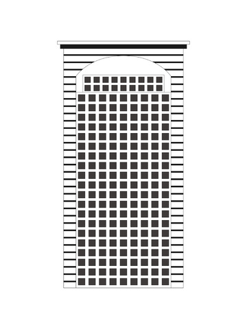 高楼大厦写字楼办公楼公寓楼建筑线稿