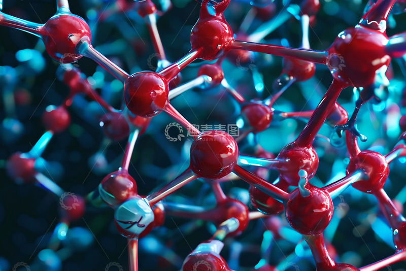 高清大图下载【趣麦麦图】分子结构素材 1