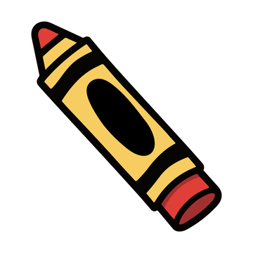 儿童教育简笔画蜡笔