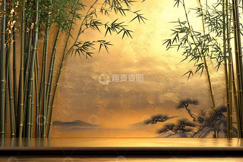 高清大图下载【趣麦麦图】传统中式展台 1