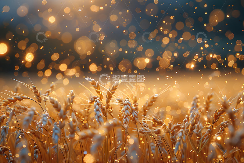 高清大图下载【趣麦麦图】金色的麦浪 (4)
