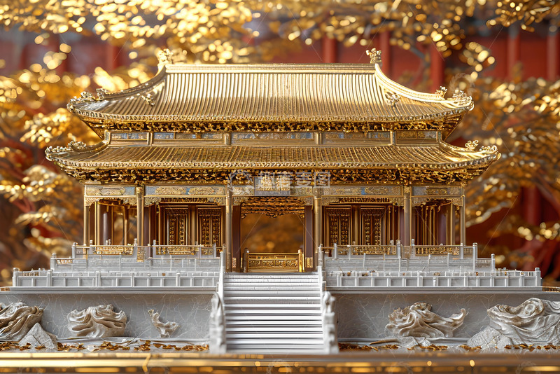 高清大图下载【趣麦麦图】金色传统中国风素材 (2)