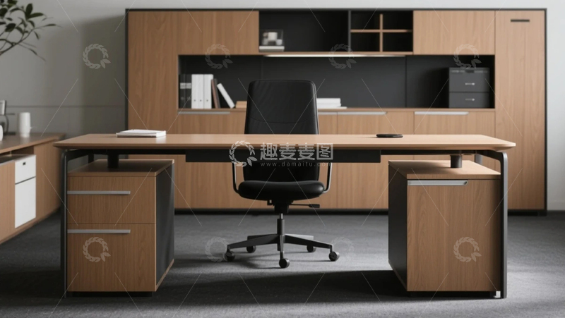 高清大图下载【趣麦麦图】单独办公场景