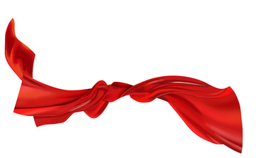 国庆节日喜庆背景元素丝绸红色12