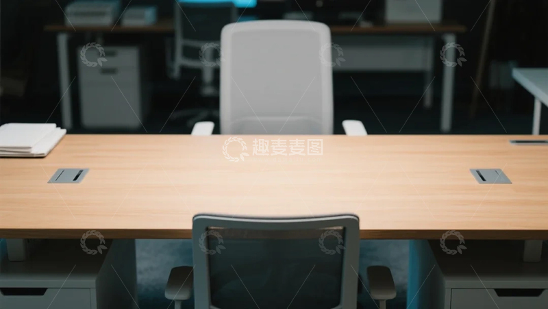 高清大图下载【趣麦麦图】灯下办公场景